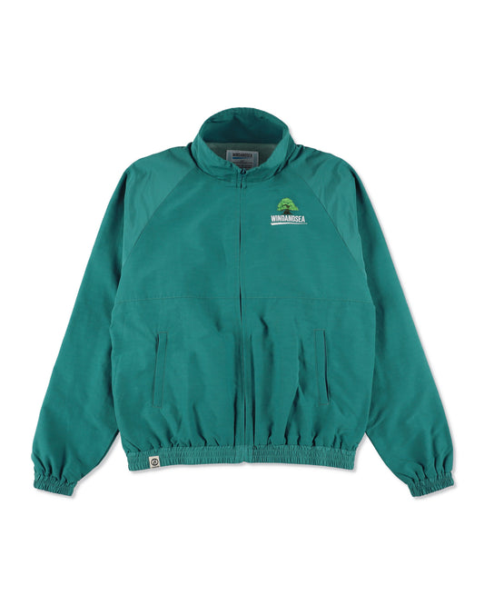 FISHNET RECYCLED NYLON TRACK JACKET