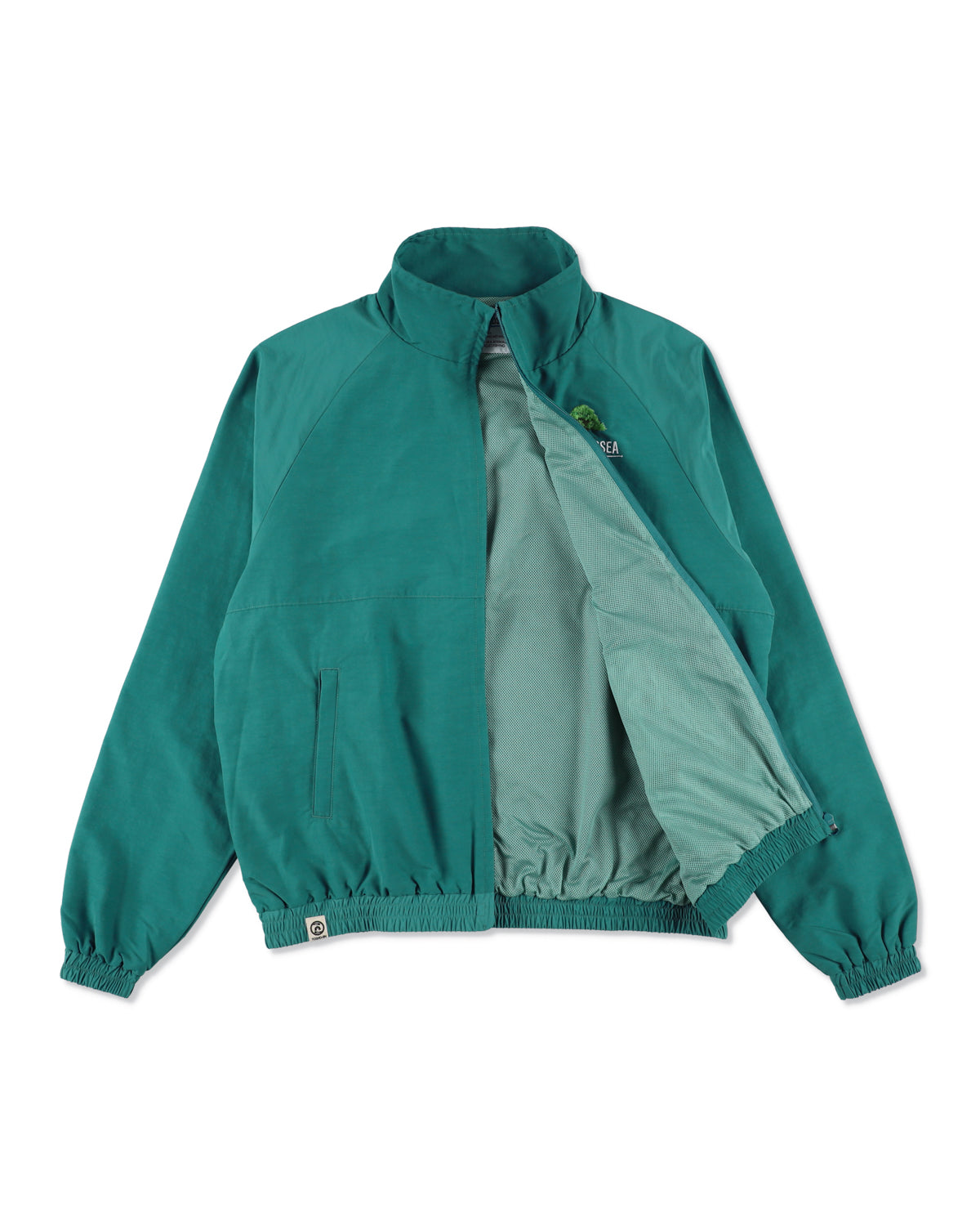 FISHNET RECYCLED NYLON TRACK JACKET
